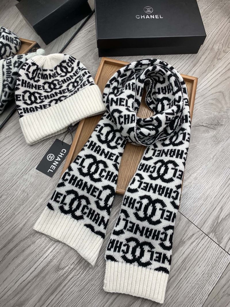 Chanel Caps Scarfs